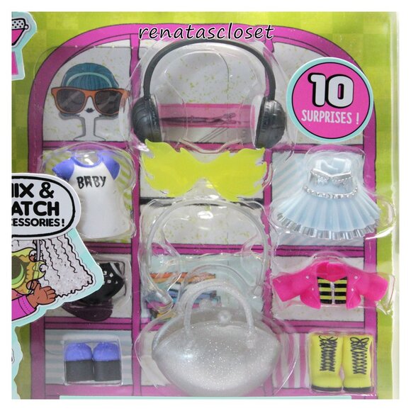 L.O.L Surprise! 10-pc Mix & Match Accessories Set - Music Party NWT/NIP - Picture 2 of 6